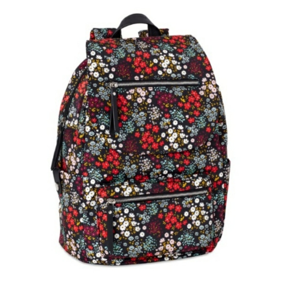 Source Unknown Handbags - NWOT Large Nylon Floral Cargo Backpack